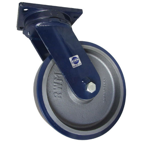Ruedecilla giratoria - 95  - RWM Casters - con platino giratorio / altas cargas / para pulverulentos