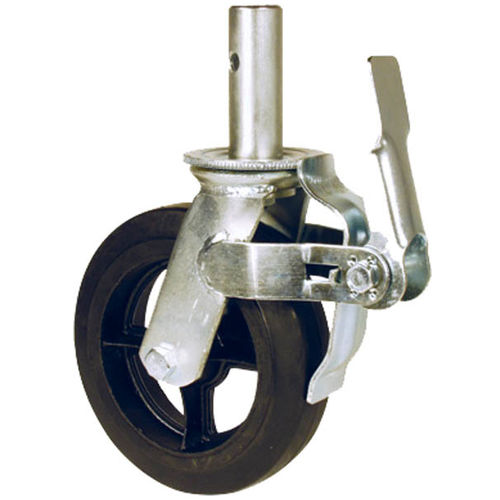 Ruedecilla giratoria - Economical Locking Stem - RWM Casters - con vástago / para carga pesada / con freno