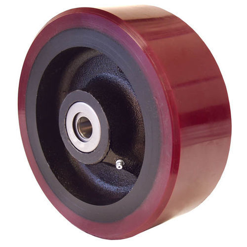 Rueda con aro - UW  - RWM Casters - de poliuretano / de bolas / 80 shore A