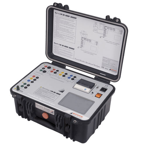 Aparato de pruebas de corriente - HISAC Swift - SCOPE T&M Pvt. Ltd. - de funcionamiento / resistencia eléctrica / manual