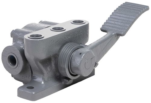 Válvula de disco - Nopak - con pedal / de regulación / para aire