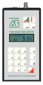 Humidímetro para materiales sólidos - FMD6 - Brookhuis Micro-Electronics - capacitivo / con visualizador digital / portátil