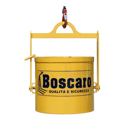 Cubilote para tierra y escombros de PVC - BTB - Boscaro s.r.l. - de polietileno