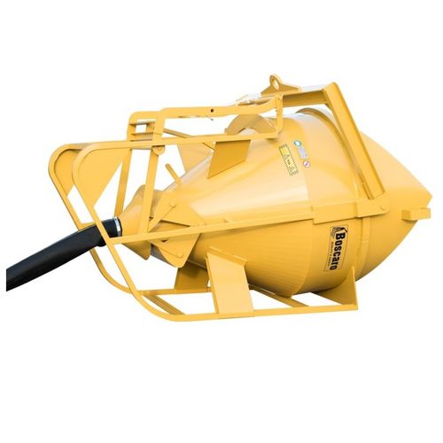 Cubo para hormigón cónico - BCF-T - Boscaro s.r.l. - con tubo de descarga