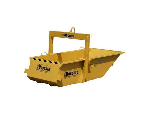 Cubilote para tierra y escombros galvanizado - AD-L series - Boscaro s.r.l. - trapezoidal