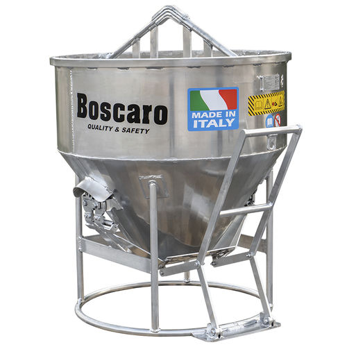 Cubo para hormigón cónico - C-NALU - Boscaro s.r.l. - de aluminio
