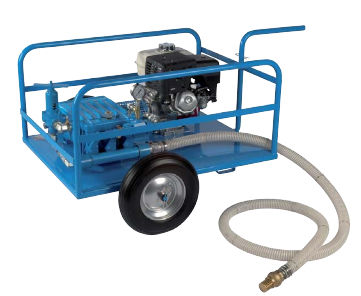Bomba para fangos - 5 - 9 hp  - GEOMATECH SAS - con motor térmico / de cebado estándar / industrial