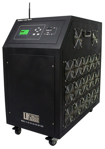 Banco de carga - 125V, 0-300A | SLB-125-300 (Smart, DC) - Eagle Eye Power Solutions