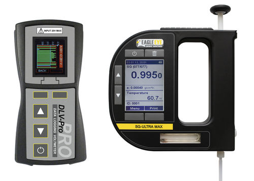 Kit de prueba de tensión - DLV-Max| Battery Voltmeter & Specific Gravity Kit - Eagle Eye Power Solutions - de densidad / para batería