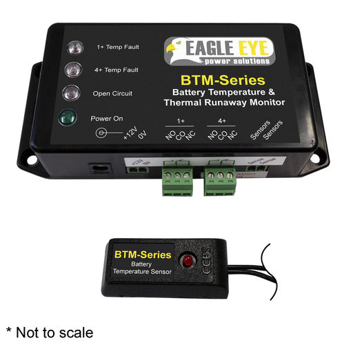 Controlador de baterías de fuga térmica - BTM series - Eagle Eye Power Solutions - sonda de temperatura