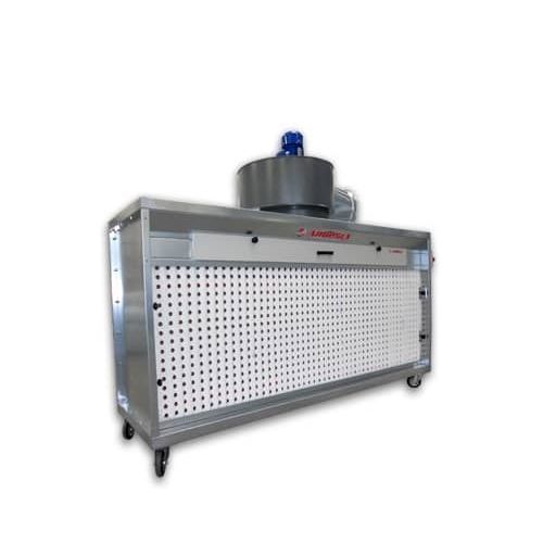 Cabina de pintura abierta - Roller - ARDESIA - para piezas de recambio / con filtro seco / modular