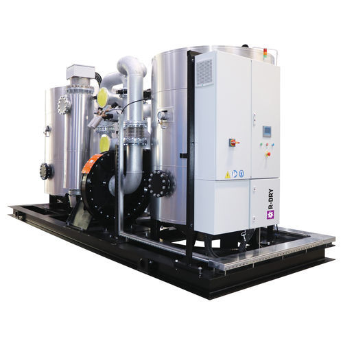 Secador de aire comprimido por adsorción regenerados por el calor de compresión - R-DRY BVA - OMEGA AIR d.o.o. Ljubljana - de gran capacidad / regenerado por turbina / de grandes dimensiones