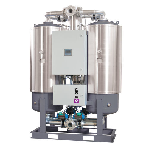 Secador de aire comprimido por adsorción sin aporte de calor - R-DRY BVL series - OMEGA AIR d.o.o. Ljubljana - alta calidad / de alta eficacia / refrigerado por agua
