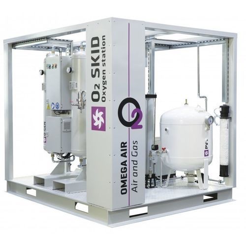 Generador de oxígeno industrial - O2 SKID - OMEGA AIR d.o.o. Ljubljana - PSA / en contenedor / en patín