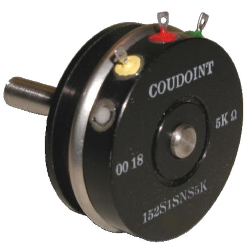 Potenciómetro rotativo - PR-15 - COUDOINT S.A.S. - manual / de precisión / de alambre bobinado
