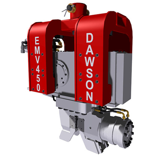 Hincapostes hidráulico - EMV300 - DAWSON CONSTRUCTION PLANT LIMITED - vibratorio / montado en una excavadora