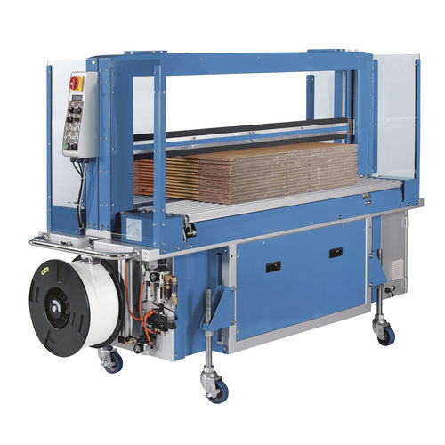 Flejadora totalmente automática - HU-702-AC - Humboldt Verpackungstechnik GmbH - para cartón ondulado / con prensa / de compresión