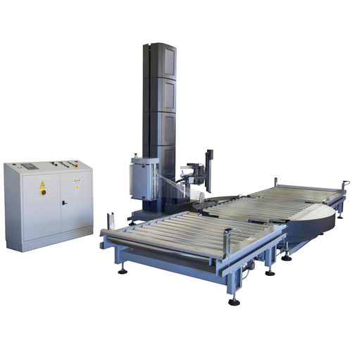 Envolvedora con plataforma giratoria - HUD-2040 - Humboldt Verpackungstechnik GmbH - enteramente automática / para aplicaciones industriales / para mueble