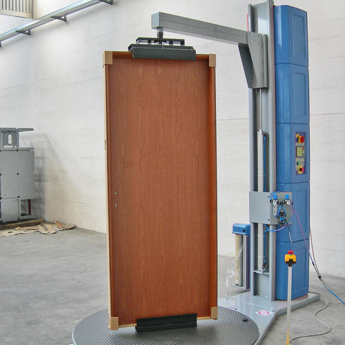 Envolvedora con plataforma giratoria - HU-2000  - Humboldt Verpackungstechnik GmbH - semiautomática / para puertas y ventanas / de film estirable