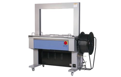 Flejadora automática - 28 p/min, 1430 x 620 x 1540 mm | HU-600 / HU-601-D - Humboldt Verpackungstechnik GmbH - para bobinas / vertical