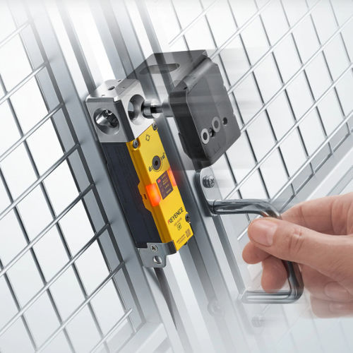 Interruptor unipolar - GS series - Keyence - robusto / de puerta / manual