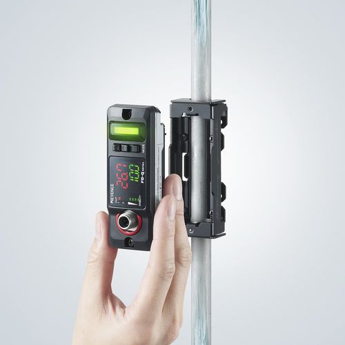 Sensor de caudal no intrusivo - FD-Q series - Keyence - por ultrasonidos / volumétrico / para fluido hidráulico