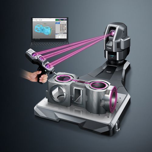 Máquina de medición de coordenadas controlada por ordenador - XM-5000 series - Keyence - portátil / óptica / automatizada