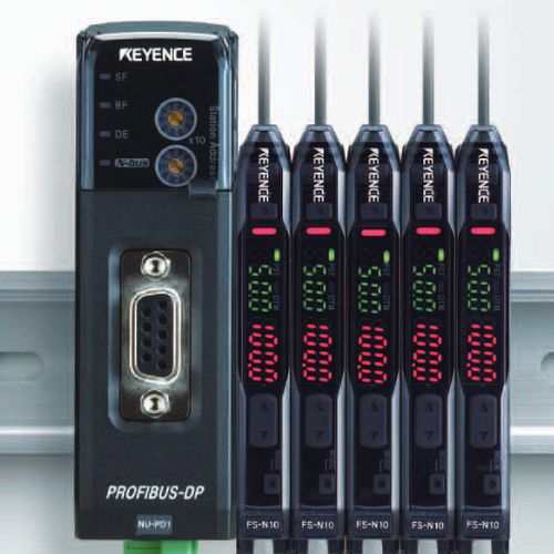 Unidad de comunicación en red - NU series - Keyence - para sensor