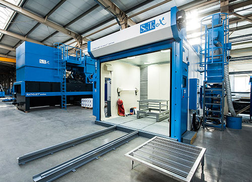 Cabina de arenado a presión - Cabilux Zirblast - SciTeeX - manual / de acero inoxidable