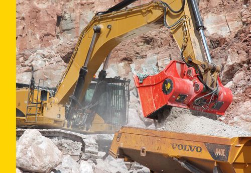 Cuchara cribadora trituradora - M series - ALLU Finland Oy (Ltd) - para excavadora / para minicargadora / para minas