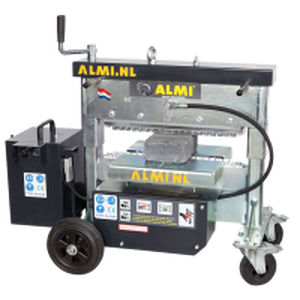 Cortabloques hidráulico - AL43SH14 - ALMI Machinefabriek BV - portátil / cuchilla fija