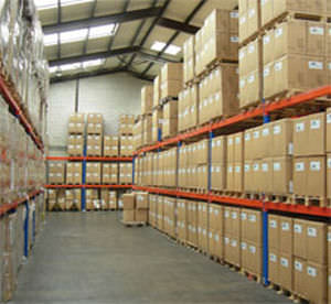 Sistema de estanterías ajustable - max. 4 500 kg | SL series - Hofe Regalsysteme - para cargas pesadas / para cajas / con paleta