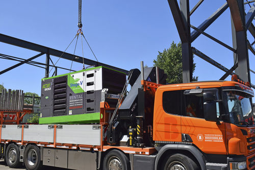 Grupo hidráulico con motor eléctrico - 200 - International Construction Equipment BV - para obra de construcción / compacto