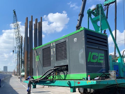Grupo hidráulico con motor eléctrico - 800  - International Construction Equipment BV - para obra de construcción