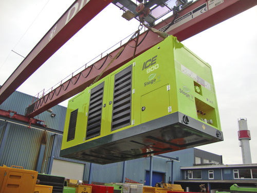Grupo hidráulico con motor eléctrico - 900  - International Construction Equipment BV - para obra de construcción / para motor