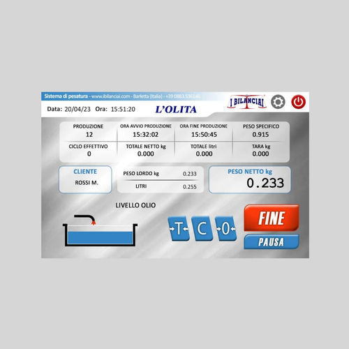 Software de programación para mecanizado - I Bilanciai Srl - de colecta de datos / de pesaje / para mecanizado de alta velocidad
