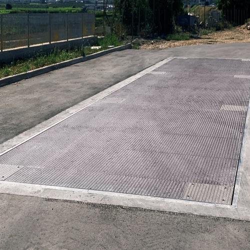 Báscula puente robusta - I Bilanciai Srl - resistente a la corrosión / de acero / para vehículos