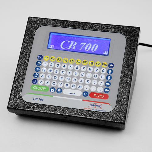 Indicador de pesaje visualizador LCD - CB700  - I Bilanciai Srl - de esfera / benchtop / portátil