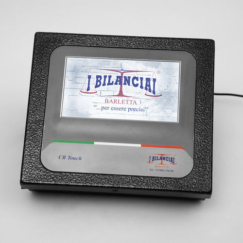 Indicador de pesaje digital - CBTouch  - I Bilanciai Srl - con pantalla táctil / de esfera / benchtop