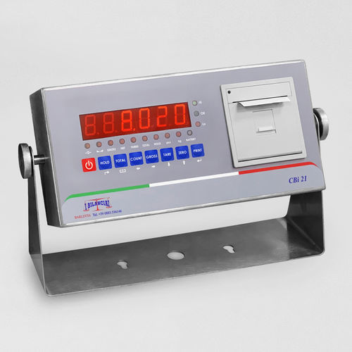 Indicador de pesaje visualizador LCD - CBi21 - I Bilanciai Srl - de esfera / benchtop / empotrable