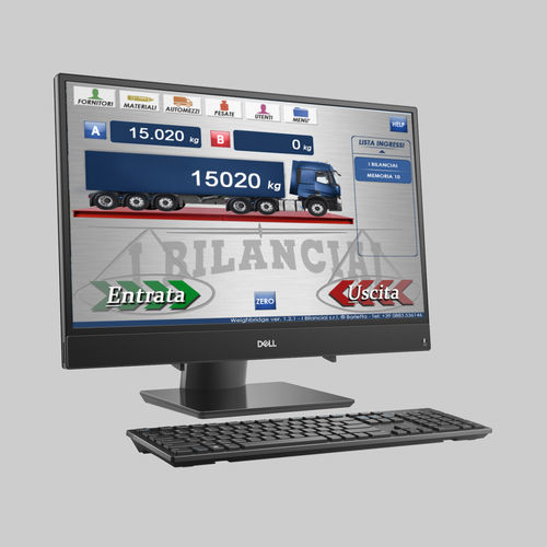 Software gestión de datos de materiales - I Bilanciai Srl - de gestión de ventas / de análisis de sistema de medición / importación/exportación de datos