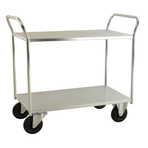 Carro de transporte - AKM 4175 - Arcawa GmbH - de acero galvanizado / 2 niveles / multifuncional