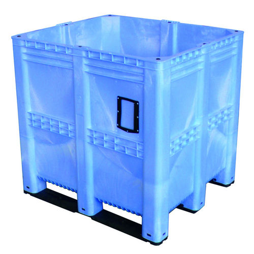 Caja-palé de PEAD - BigPalox-3K geschlossen - Arcawa GmbH - de uso alimentario / agrícola / apilable con tapa