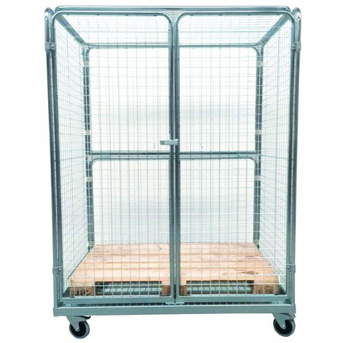 Rollcontainer grande 4 paneles - SRCE130918 - Arcawa GmbH - de malla metálica / antirrobo