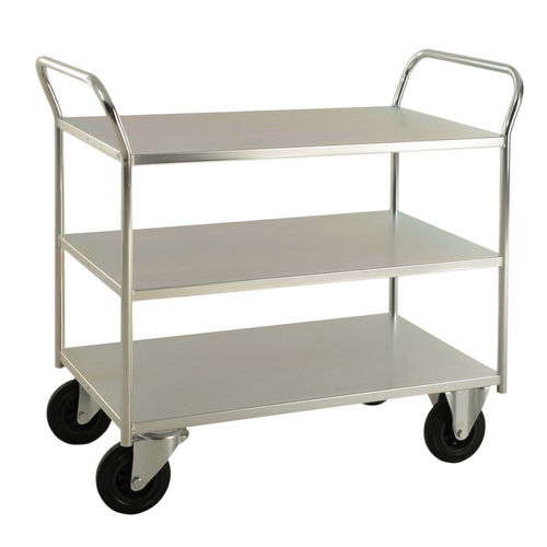 Carro de transporte - AKM 4127-EB - Arcawa GmbH - de acero galvanizado / 3 niveles / multifuncional