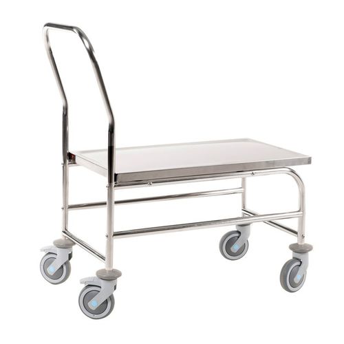 Carro de transporte - AKM 60363-S - Arcawa GmbH - de acero inoxidable / de plataforma / para cargas pesadas