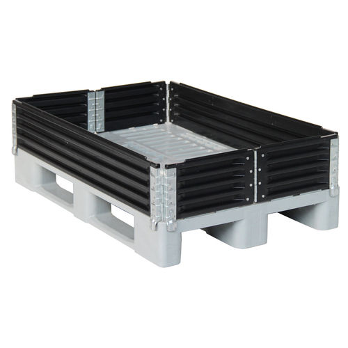 Collarín para paletas de plástico - HPR 120802-6S - Arcawa GmbH - plegable / de volumen reducido
