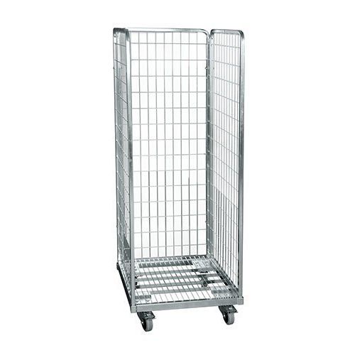 Roll-container de 3 paneles - MRE060616-3S - Arcawa GmbH - de malla metálica