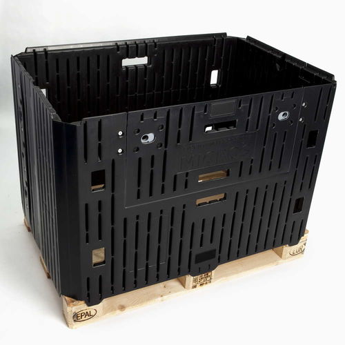 Collarín para paletas de plástico - AWF120808-6S-1K12 - Arcawa GmbH - plegable
