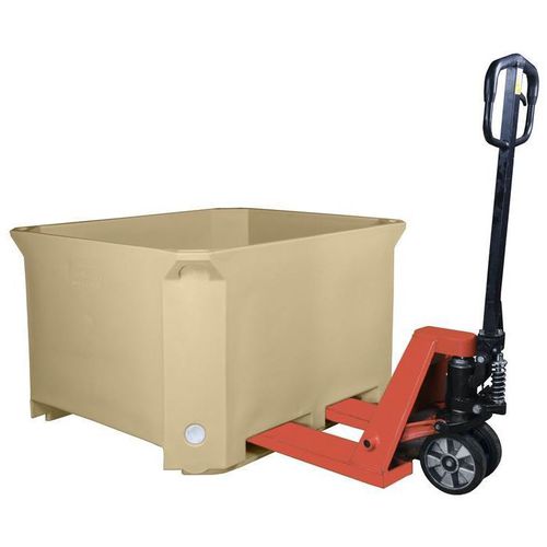 Caja-palé de PEAD - ISO660HD - Arcawa GmbH - para almacenamiento / de transporte